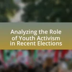 Analyzing the Role of Youth Activism in Recent Elections