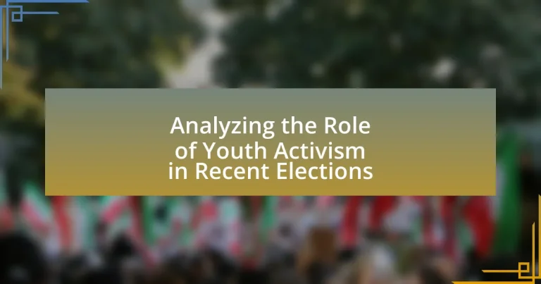 Analyzing the Role of Youth Activism in Recent Elections