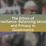 The Ethics of Surveillance: Balancing Security and Privacy in Governance