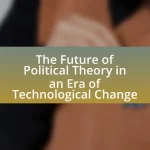 The Future of Political Theory in an Era of Technological Change