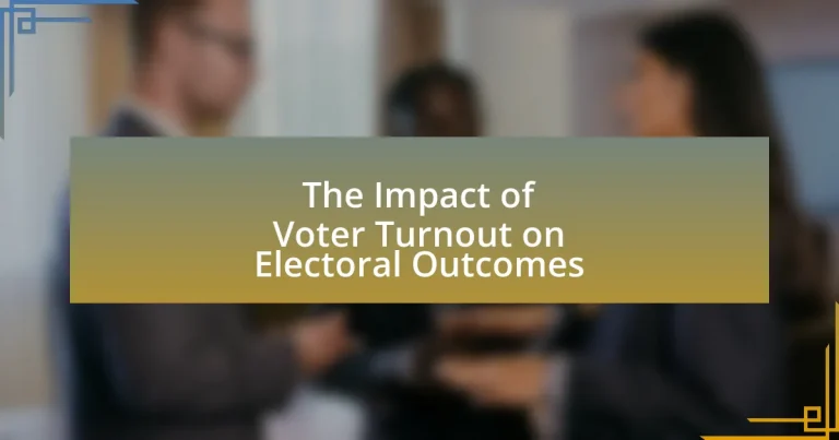 The Impact of Voter Turnout on Electoral Outcomes