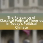 The Relevance of Classical Political Theories in Today’s Political Climate