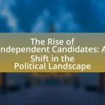 The Rise of Independent Candidates: A Shift in the Political Landscape