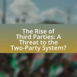 The Rise of Third Parties: A Threat to the Two-Party System?