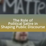 The Role of Political Satire in Shaping Public Discourse