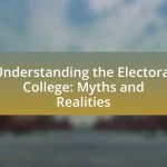 Understanding the Electoral College: Myths and Realities
